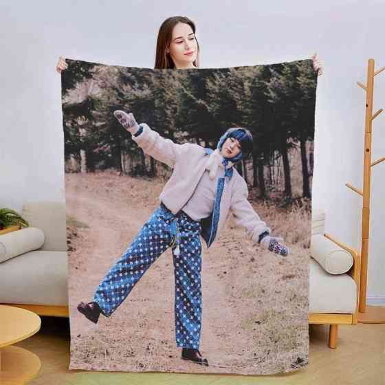 Плед 3D новорічний Зимовий Чимін 3189_B 15403 135х160 см Київ