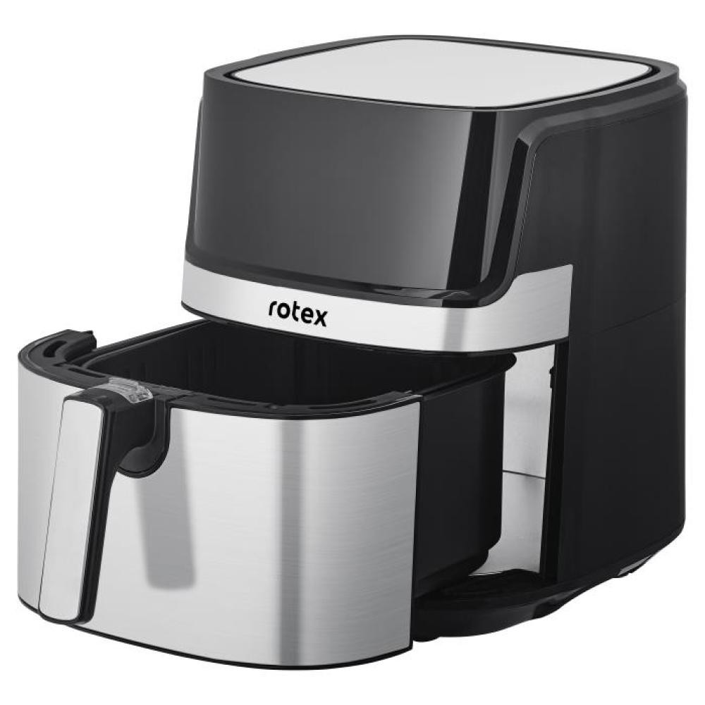 Мультипечь Rotex MultiFry ROM-680-XL 1700 Вт 6.5 л серебристая Київ - зображення 5