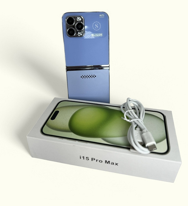 Кнопочный мобильный телефон раскладушка AIEK I15 Max на 4 сим карты Blue Киев - изображение 8