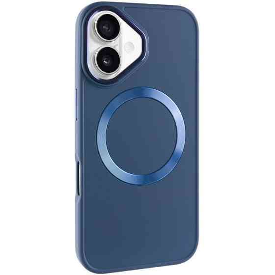 TPU чехол Bonbon Metal Style with MagSafe для Apple iPhone 16 (6.1") Херсон