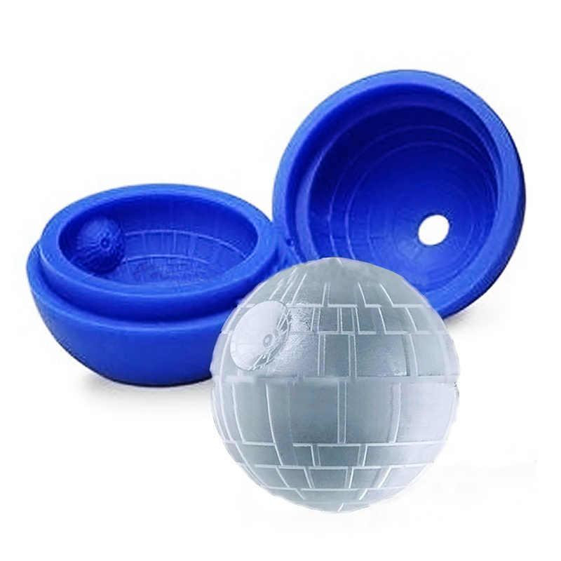 Силиконовая 3 форма для льда Звезда Смерти (код 00456) Київ - зображення 2