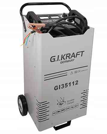 Пуско зарядное устройство 12/24V, 500A, 220V G.I.KRAFT GI35112 Харьков