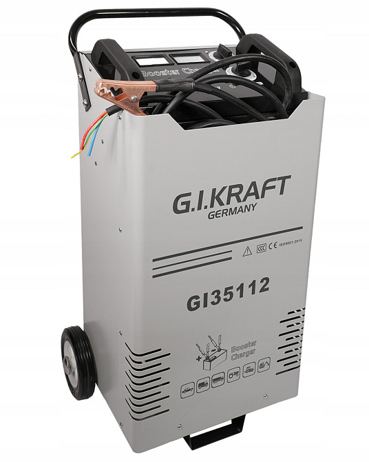 Пуско зарядное устройство 12/24V, 500A, 220V G.I.KRAFT GI35112 Харьков - изображение 5