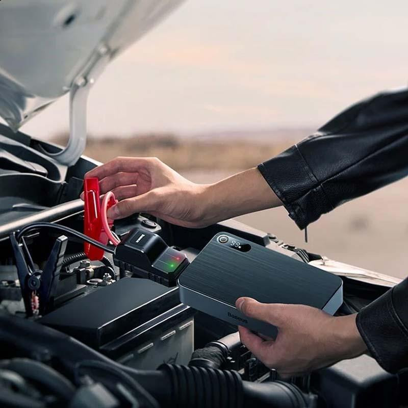 Уценка Пусковое устройство (бустер) для автомобиля Baseus Super Energy Pro+ 12000mAh (C00245700111) Херсон - зображення 7