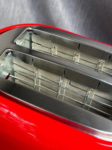 Тостер Grunhelm GTR018R 850 Вт красный Киев - изображение 4