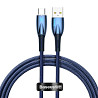 Дата кабель Baseus Glimmer Series Fast Charging Data Cable USB to Type-C 100W 1m (CADH00040) Херсон