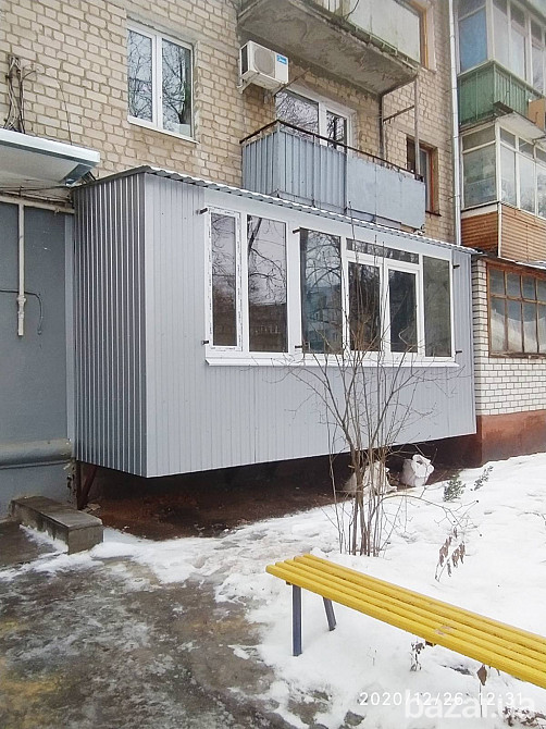 Балкон с нуля и под ключ БЕЗ ПОСРЕДНИКОВ в Харькове Харьков - изображение 3