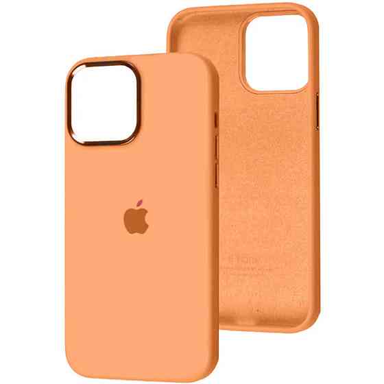 Чехол Silicone Case Metal Buttons (AA) для Apple iPhone 14 Pro Max (6.7") Херсон