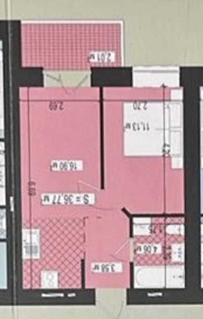 продажа 1-к квартира Ужгород, 44400 $ Ужгород - зображення 5