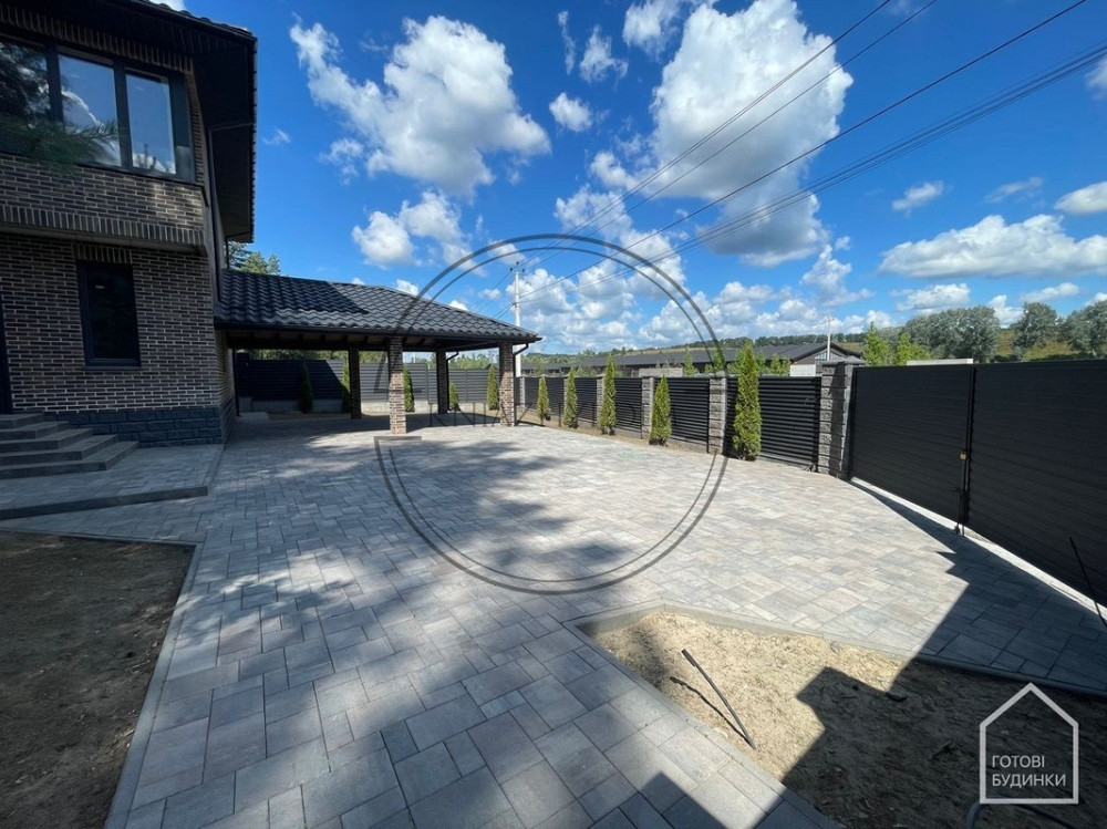 Будинок під чистове оздоблення на просторій ділянці 8 соток, з навісом на 2 авто | Розташований біля Київ - зображення 7