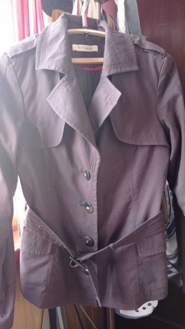 Плащ куртка шоколадного цвета-новый р. 44-46 Київ - зображення 1