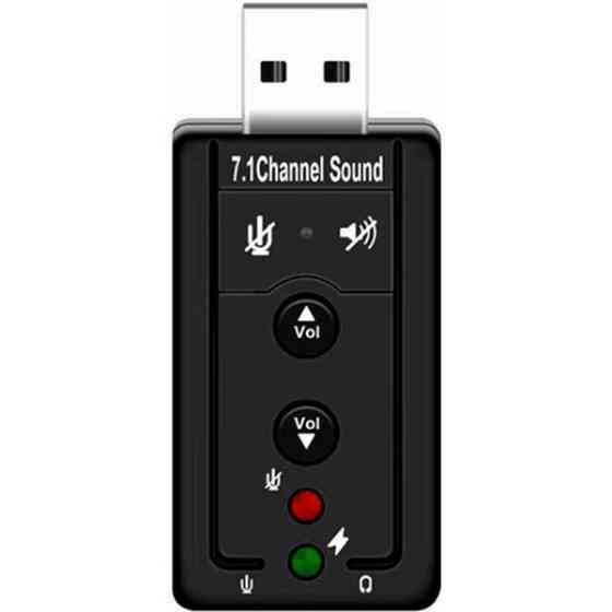 DM Звукова карта USB 2.0 - 7.1 Харків