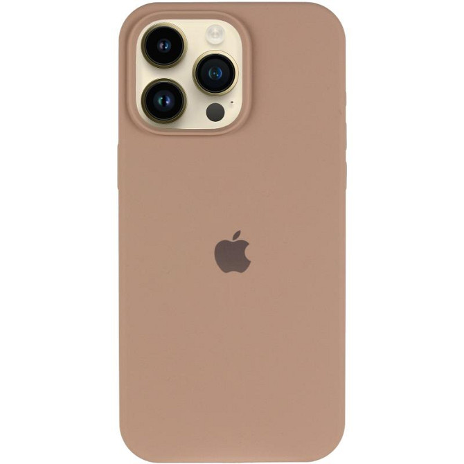 Чехол Silicone Case (AA) Logo with MagSafe для Apple iPhone 12 Pro / 12 (6.1") Херсон - зображення 2