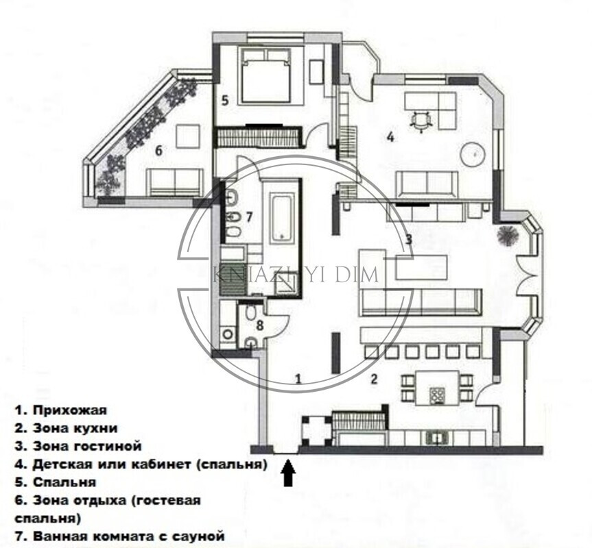 Оренда 3-х к.кв. ЖК МИТЕЦЬ по вул. Євгена Коновальця, метро Печерська. Печерський р-н. Код об'єкта № Київ - зображення 11