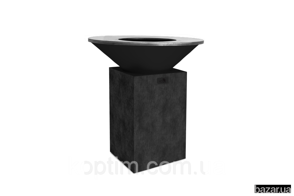 Гриль-мангал барбекю закрытого типа HOLLA GRILL Original Black Харків - зображення 10