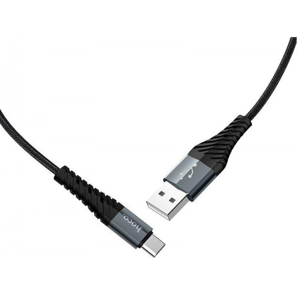Кабель Hoco X38 Cool Charging USB to Type-C 0.25m Black (Код товару:30909) Харьков - изображение 2