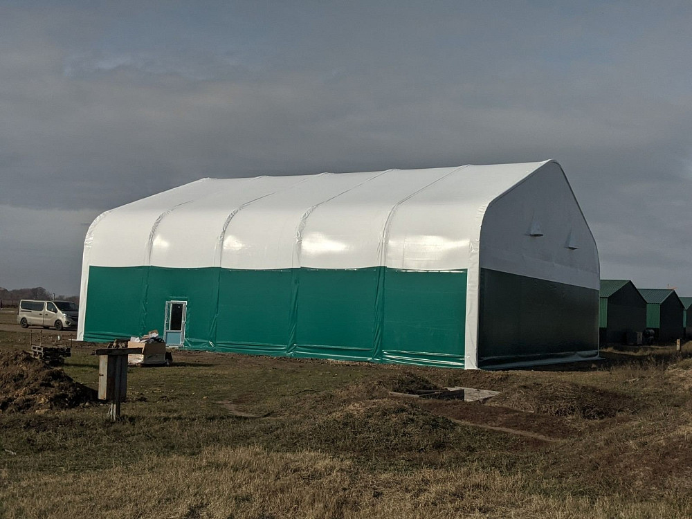 Каркасно-тентовый ангар, сборно-разборный, 18х20 м. Харків - зображення 1