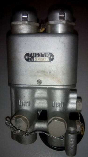 Электромагнитный трехпозиционный кран ГА-163Т/16 Сумы - изображение 1