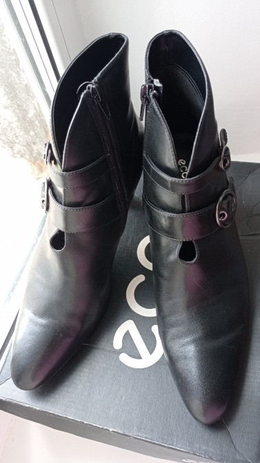 Ботинки ботильоны Экко ECCO р. 40 Кожа Киев - изображение 4