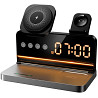 БЗУ Hoco DWQ03 North 4in1 with alarm clock Херсон