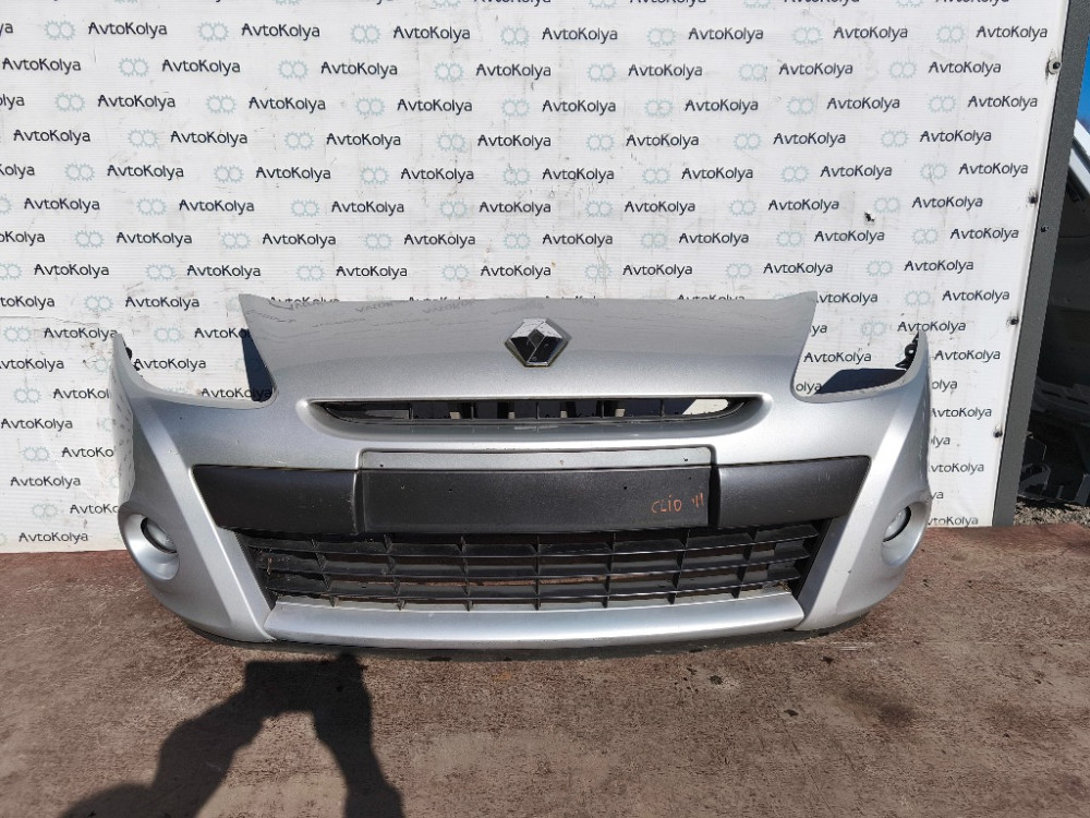 Бампер передний Renault Clio III 2009-2012 рестайлинг (8200799935) Ковель - зображення 10