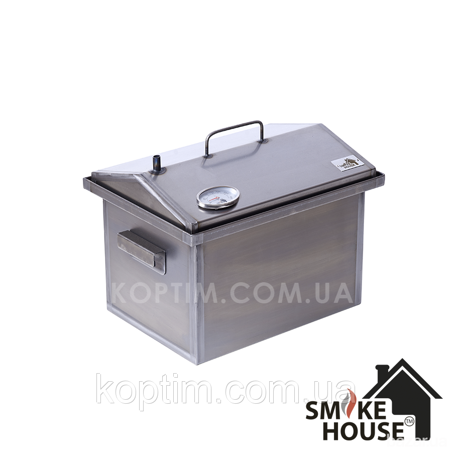 Коптильня с термометром SmokeHouse M Original Харьков - изображение 1