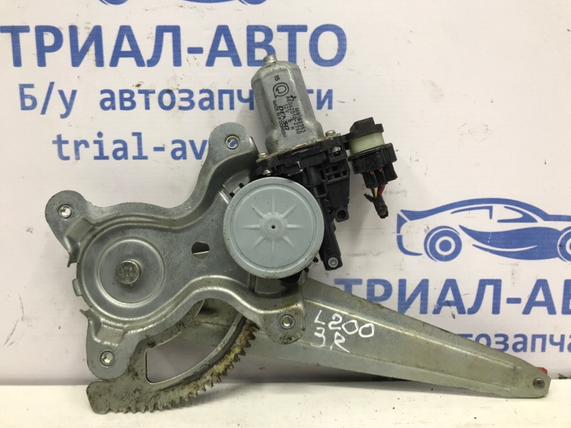 Стеклоподъемник задний правый Mitsubishi L200 2006-2015 MN182404 (Арт. 51174) Київ - зображення 1