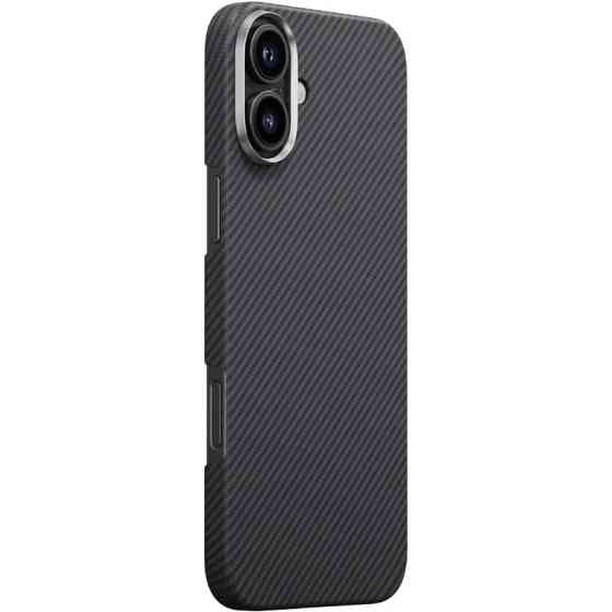 Чехол PC Carbon Protection Slim with MagSafe для Apple iPhone 16 (6.1") Херсон