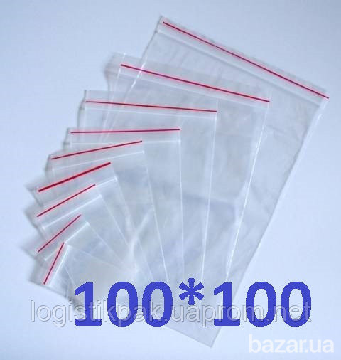 Пакет Зиплок 100x100 Харків - зображення 2