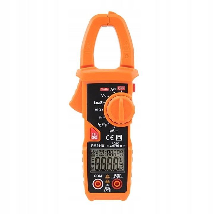 Токовые клещи с мультиметром и термопарой PeakMeter PM2118 Харьков - изображение 5