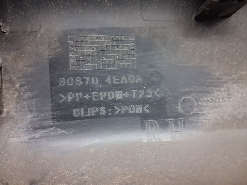 Накладка двери Nissan Qashqai 2013-2022 808704EA0A (Арт. 64923) Киев - изображение 5