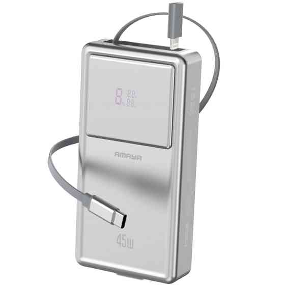 Уценка Портативное ЗУ Power Bank Amaya F231 45W with display and cable 20000 mAh Херсон