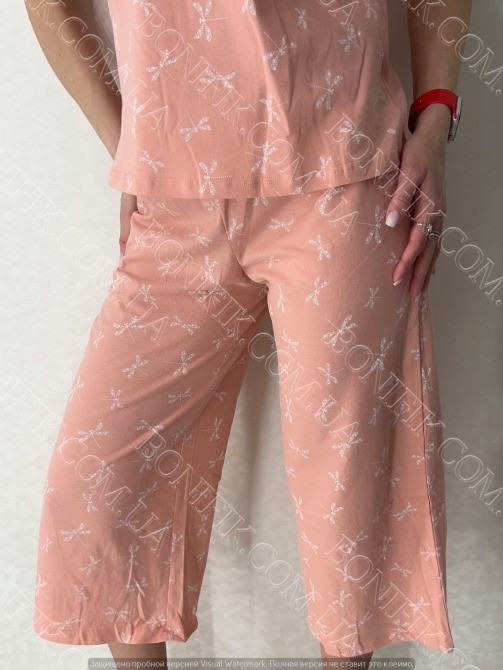 Женский комплект пижамы с бриджами "Air" (арт. LPK 2089/04/01) Кривий Ріг - зображення 3