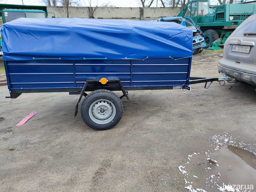 Купить легковой прицеп Днепр-2100х1300х500 и другие размеры Слобожанське - зображення 1