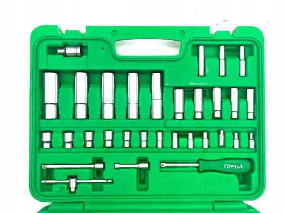 Автомобильный набор инструментов 1/4", 1/2" 108ед. (6-гр.) TOPTUL GCAI108R Харків