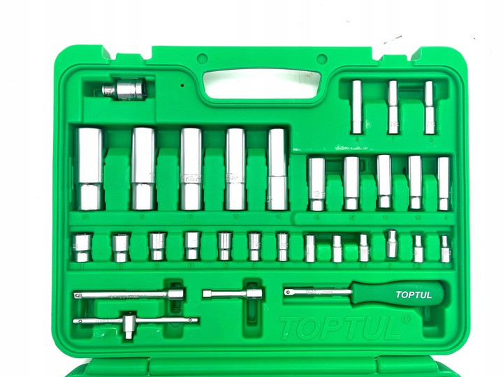 Автомобильный набор инструментов 1/4", 1/2" 108ед. (6-гр.) TOPTUL GCAI108R Харків - зображення 4