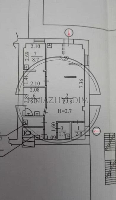 Оренда приміщення під бізнес на м.Позняки. Код об’єкта 1419183 Киев - изображение 6
