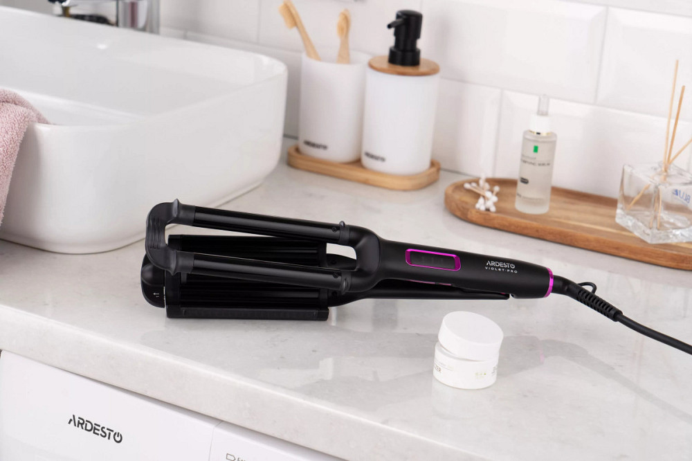 Плойка для создания локонов Ardesto Violet Pro HC-Y220PRO 90 Вт черный Киев - изображение 7