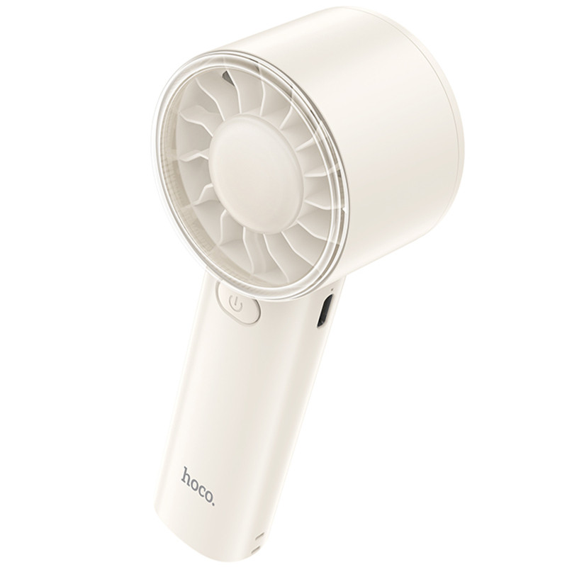 Портативный вентилятор Hoco HX600 handheld folding fan 1200 mAh Херсон - зображення 3