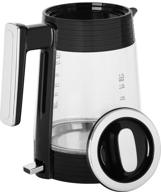 Электрочайник EСG RK 1750 Stripe 1.7 л черный Київ - зображення 8