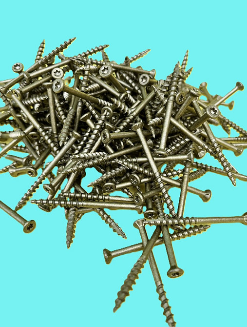 Шуруп для терас 4,8/55 мм, нержавіюча сталь A4, потайна головка TX20 Київ - зображення 8