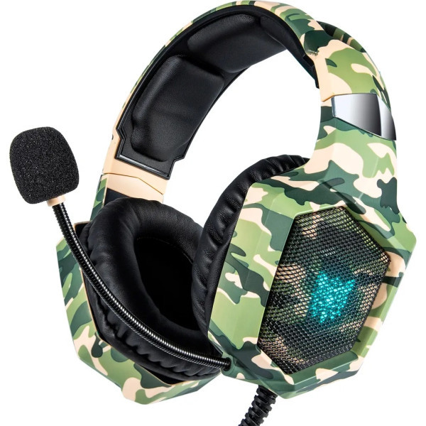 Навушники Onikuma K8 Camouflage Green (Код товару:39242) Харків - зображення 1