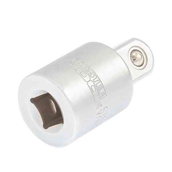 Переходник MASTERTOOL ⅜"F - ½"M CrV 78-0084 Харьков