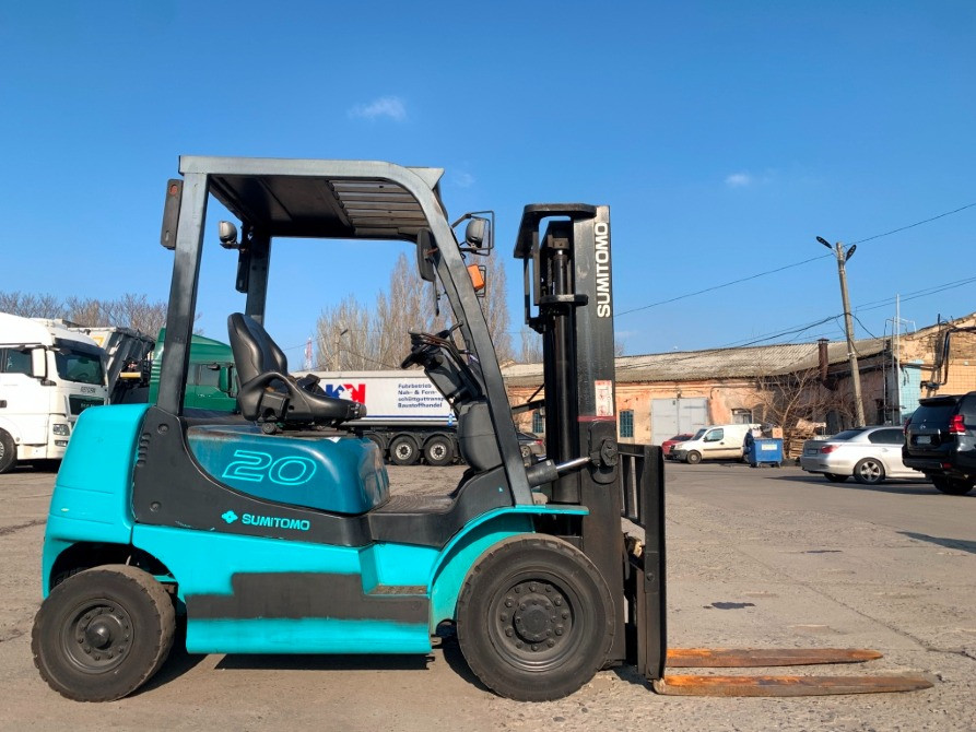 Вилочный дизельный автопогрузчик Sumitomo (Mazda) с боковым смещением. 2012 года. Модель 11FD20PAXI9 Одеса - зображення 6