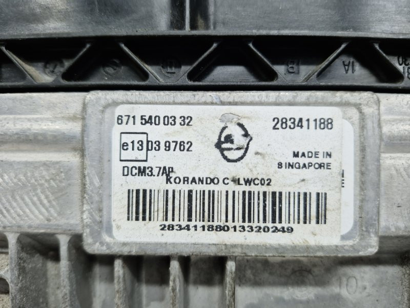 Блок управления двигателем SsangYong Korando C200 2.0 DIESEL 2010 (б/у) Київ - зображення 4