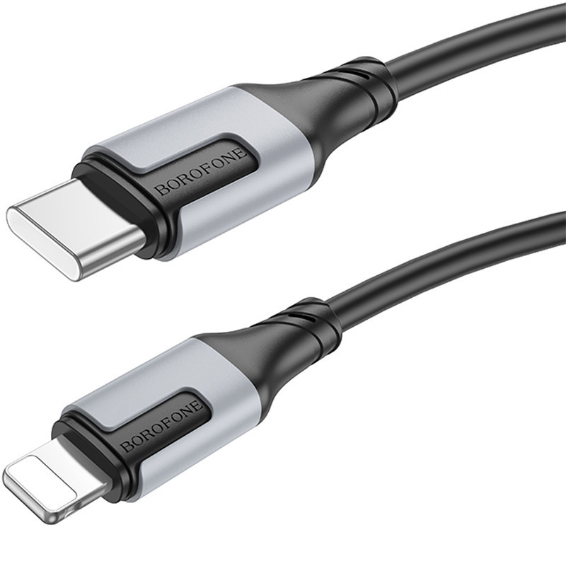 Дата кабель Borofone BX101 Creator 27W Type-C to Lightning (1m) Херсон - зображення 2