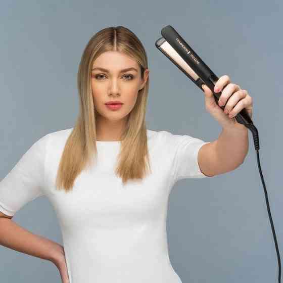 Выпрямитель для волос Remington ProLuxe Midnight Edition S9100B 52 Вт черный Київ