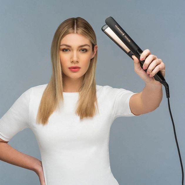 Выпрямитель для волос Remington ProLuxe Midnight Edition S9100B 52 Вт черный Київ - зображення 3