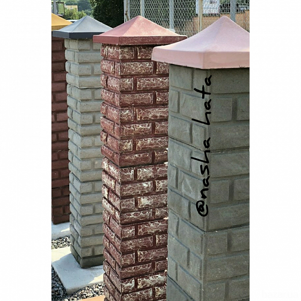 Блоки стовпчикові для огорожі від виробника.Тумби набірні,блок,стовпець. Черкаси - зображення 3