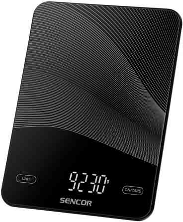 Весы кухонные Sencor SKS7700BK 10 кг черные Киев